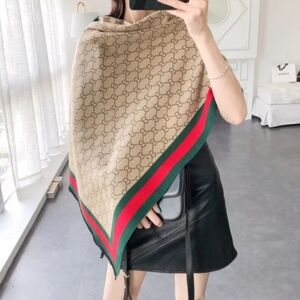 Stylish Reversible large Soft Cozy cashmere/Pashmina